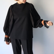 Sleeve volume tops/K246-62222