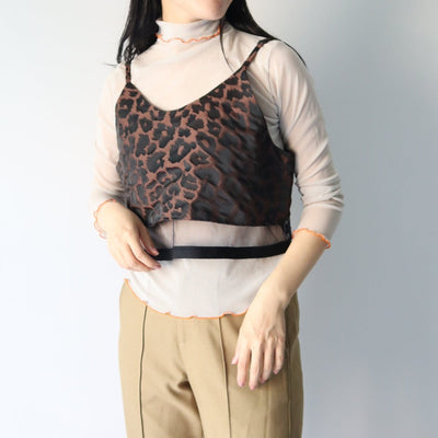 【第1位】Leopard camisole/K246-66110