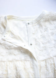 【第1位】cut jacquard tiered blouse/K256-66130