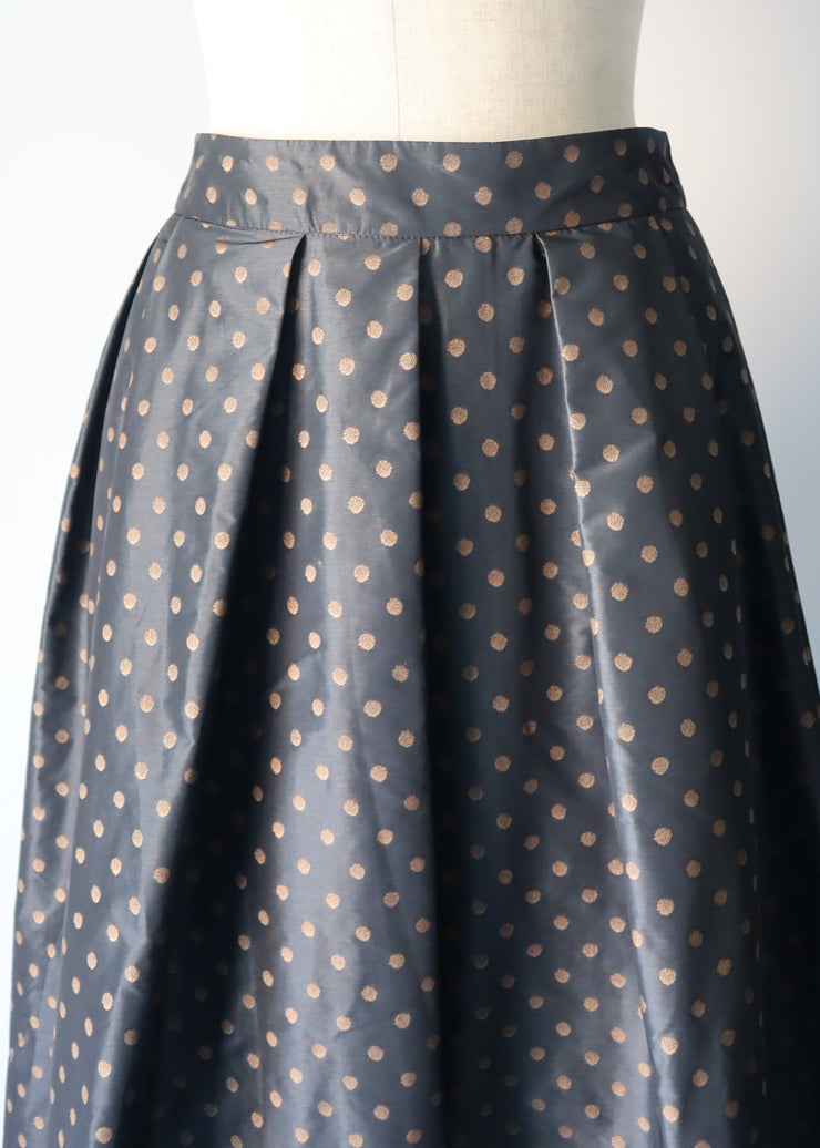 dot flare skirt/K256-65101