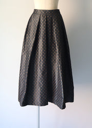 dot flare skirt/K256-65101