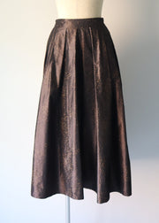 leopard flare skirt/K256-65101