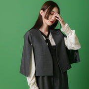 Short cape jacket/K246-68123