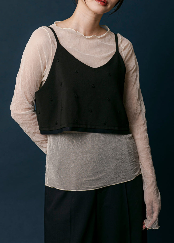 sheer tops/K251-62236