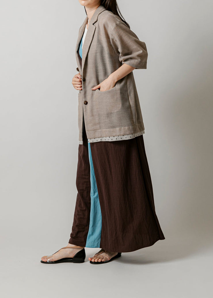 【新作】half sleeve jacket/K251-68139