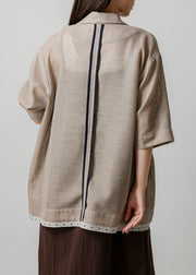 【新作】half sleeve jacket/K251-68139