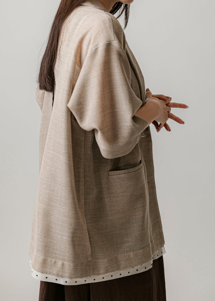 【新作】half sleeve jacket/K251-68139