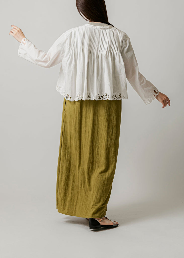 【新作】lace front string cardigan/K251-66120