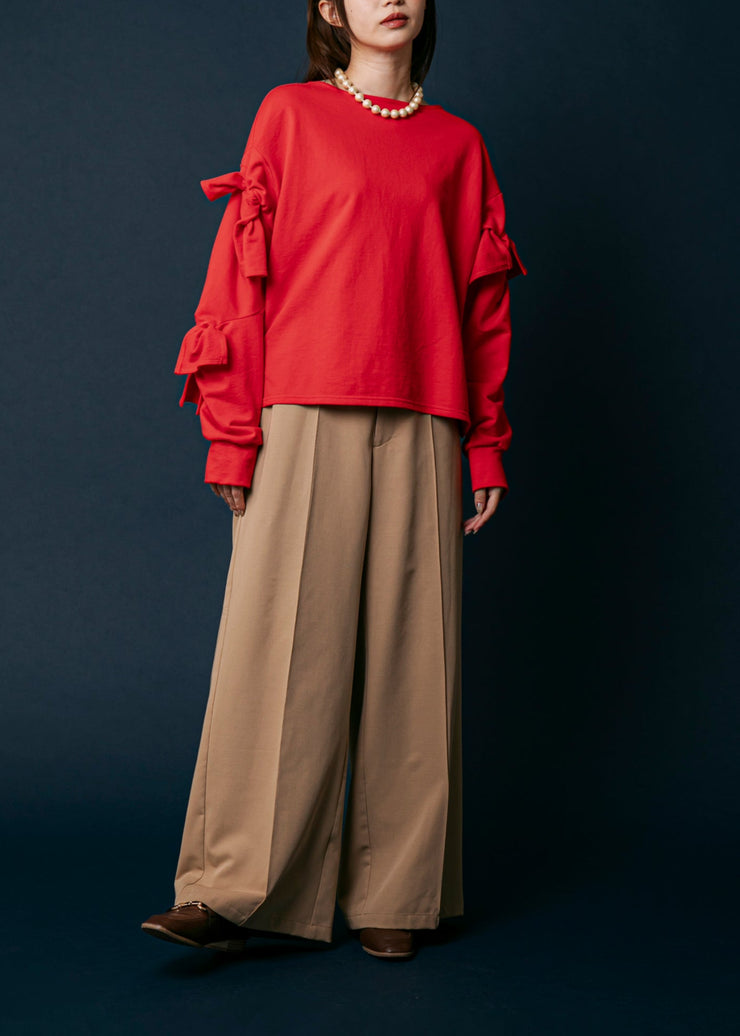 center press wide pants/K251-64151