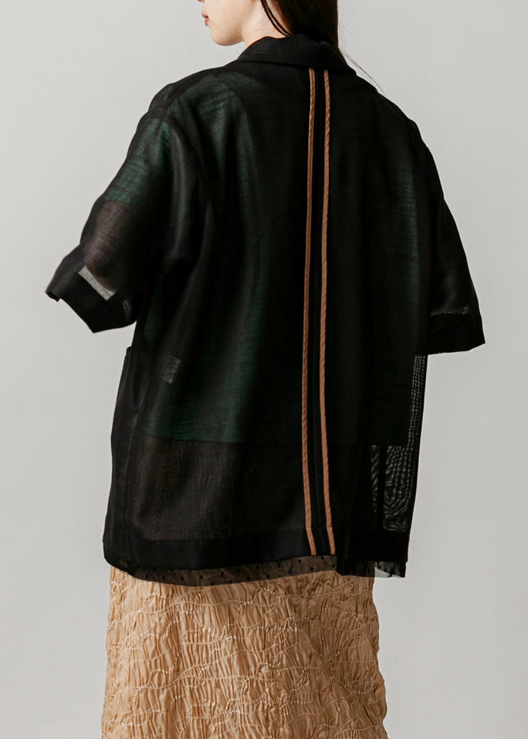 【新作】half sleeve jacket/K251-68139