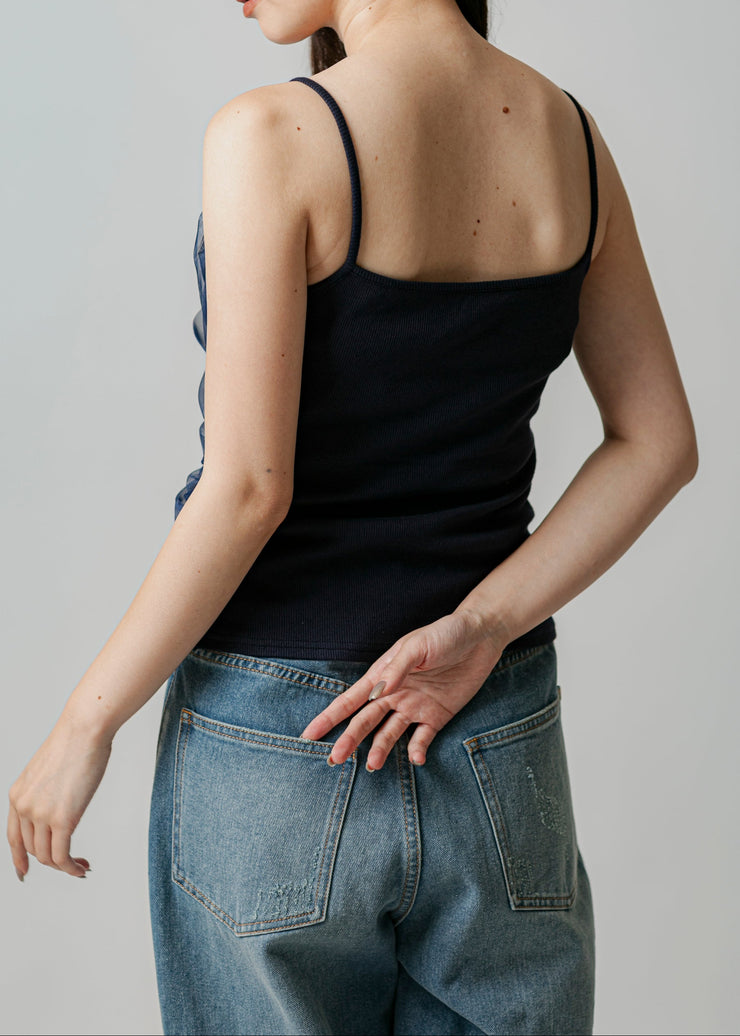 cross tulle camisole/K251-62258