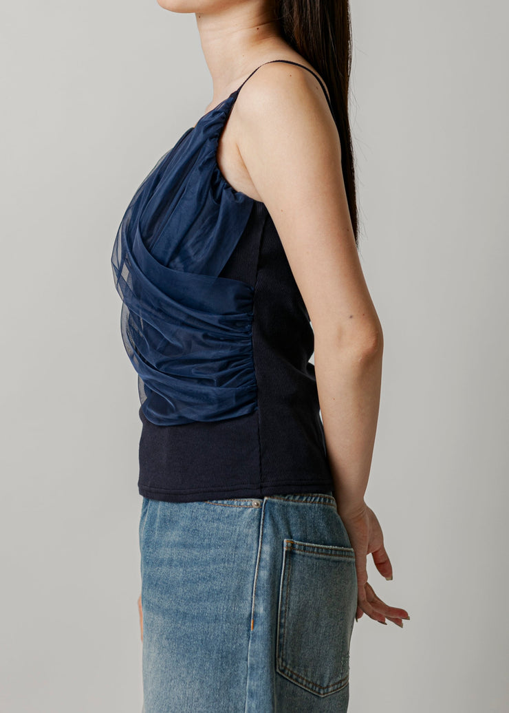 cross tulle camisole/K251-62258