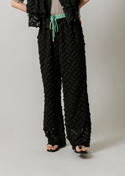 【第2位】cut  jacquard pants/K251-64160