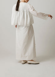 【新作】lace front string cardigan/K251-66120