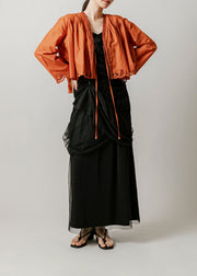 【新作】lace front string cardigan/K251-66120