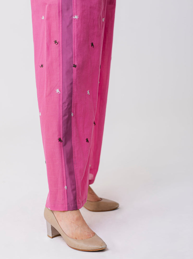 Lily embroidery easy pants/K241-64132