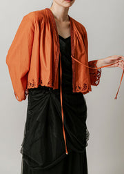 【新作】lace front string cardigan/K251-66120