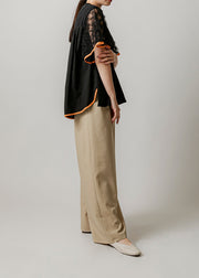 【新作】Sheer sleeve Tshirt/K251-62256