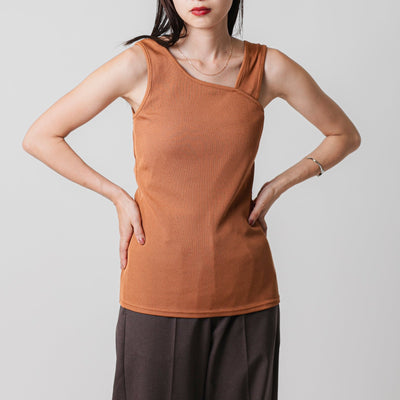 Asymmetry tank top/K241-62204