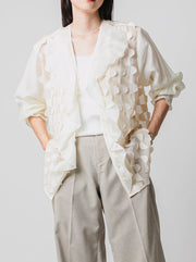 【第3位】Half circle frill blouse/K241-66079
