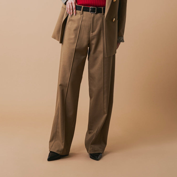 Center press stitch pants/K246-64142