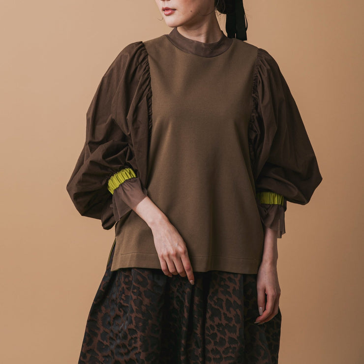 Sleeve volume tops/K246-62222