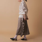 Side frill skirt/K246-65084