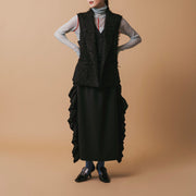 Side frill skirt/K246-65084