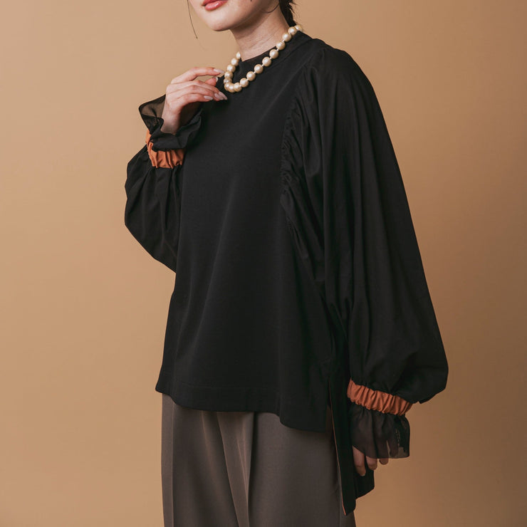 Sleeve volume tops/K246-62222