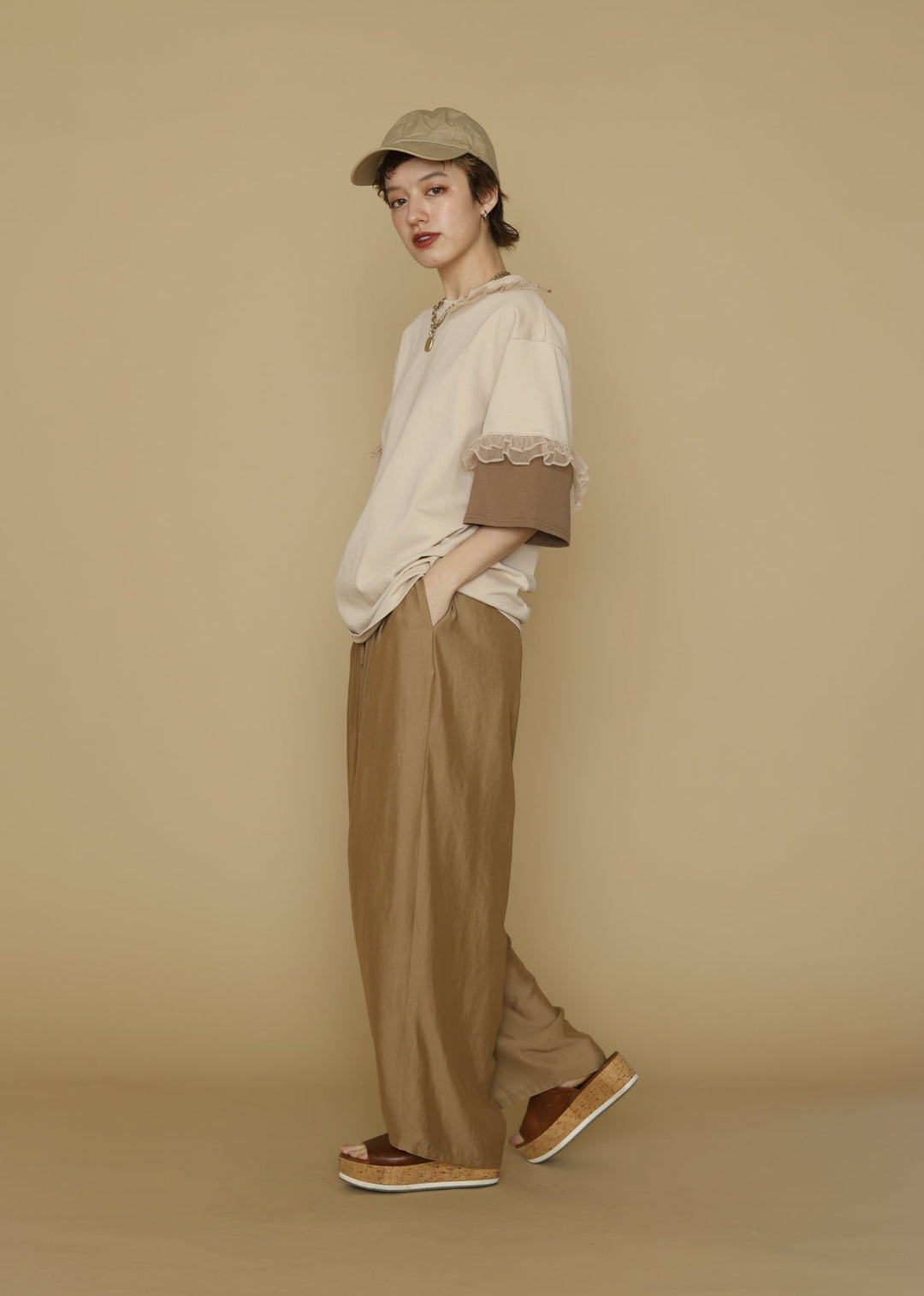 ロータス976新品TRUBE綿ストレッチコクーンパンツ(BK) 新作】two tuck cocoon pants2タックコクーンパンツ/K263-64184 – Kittle.