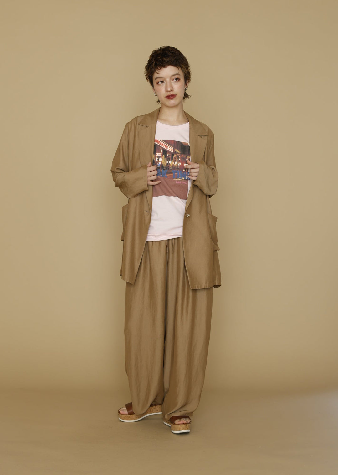 新作】sier tailored jacket シアーテーラードジャケット/K263-68161