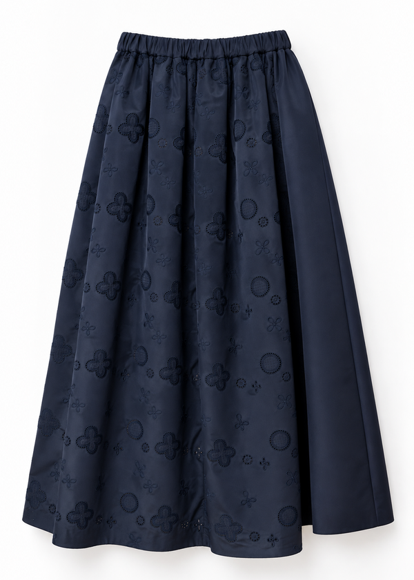 round bowler tuck skirtラウンドボーラータックスカート/K266-65117